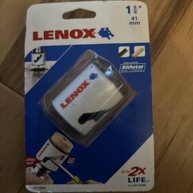 1771964 Lenox Tools Hole Saw Bi-metal Speed Slot 1-5/8-inch New Sealed