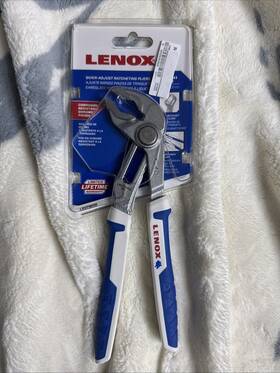 Lxht90550 Lenox Tools Quick-adjust 8 Inch Ratcheting Plier Brand New