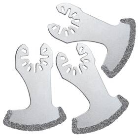 18gd2015-fba Leontool Diamond Grout Removal Blades 3pcs Silver Material Compatible With