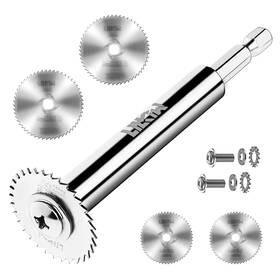 Aus040 Litkiwi Pvc Pipe Inside Cutter 4pcs Saw Blades With 1/4 Inch Hex Shank Plumbing C