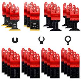 A230-31 Litorange 31pcs Oscillating Saw Blades Universal Titanium Multitool Quick Release