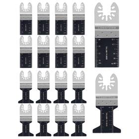 Lt0018 Longterm 18-piece Bi-metal Oscillating Tool Saw Blades For Cutting Hardwood Laminate