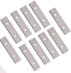 Cb-60 Lu&mn 2.38 Inch 60mm Paint Scraper Carbide Blades Double-edged Reversible Replacement