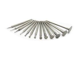 Ml198-5015 Luo Ke 13 Pcs T Shape Diamond Burr - 3/32ftft Shank Channel Cutting Burs Mount
