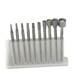 Qh941 Luo Ke 10 Pcs Hollow Cup Shape Diamond B