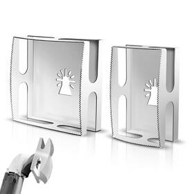 Luvrd 752288683627 T2 Pcs Stainless Steel Square Slot Cutter Drywall Oscillating Tool Outlet Box