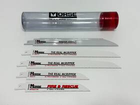M. K. Morse 050326404228 New M.k. 5pc Master Cobalt Real Mcripper Fire Rescue Tpi Saw Blade Set