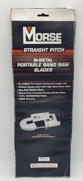 Zwep4414w M.k. Morse 4xj89 44-7/8 1/2x.020 Tpi 14 Bi-metal Portable Band Saw Blade Nos