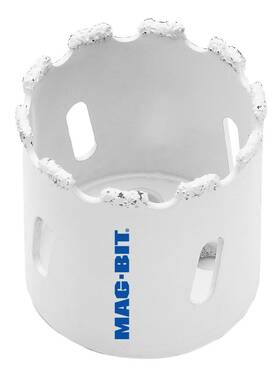 625.1816 Magbit Mag625 1-1/8-inch Carbide Grit Hole Saw With 1-9/16-inch Dept