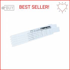 723054-a-5 Makita 088381937771 6-inch By 3/4-inch 6-tpi Wood Cutting Blade 5-pack