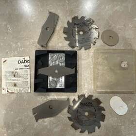 191794-9 Makita Vintage 6 Inch Dado Head Set 5/8 Arbor Model No
