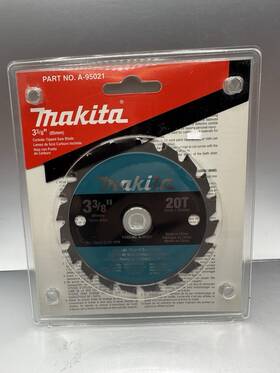 A-95021 Makita 3-3/8 Inch 20t Carbide-tipped Circular Saw Blade General Purpose
