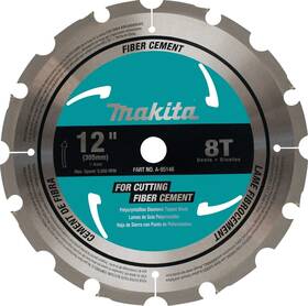A-95146 Makita 12-inch Pcd Tipped Miter Saw Blade With Fiber Cement