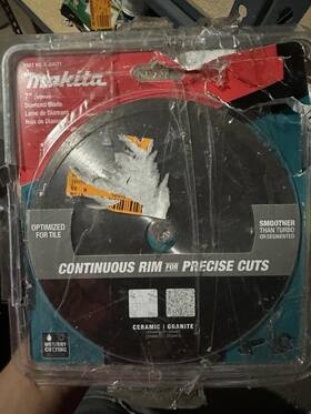 B-69571 Makita 7 Inch Continuous Rim Diamond Blade For General Purpose