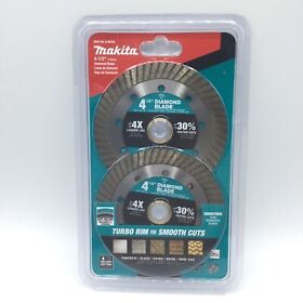 B-69705 Makita 4-1/2inch Diamond Blade 2 Pack New