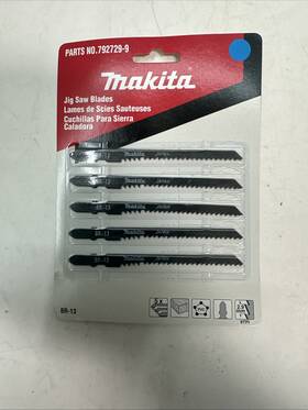 792729-9 Makita Br-13 No. Part Jig Saw Blades 9 Teeth Per Inch 5