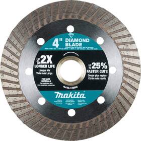 E-02602 Makita 4 Diamond Blade Turbo Hard Material