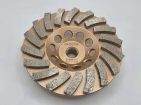 F8-023706 Marddpair 5 Inch 18 Turbo Segments 5/8 -11 Arbor Grinding Wheel Diamond Tip