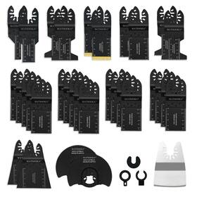 Mat250209 Matsooka 36-piece Oscillating Saw Blades Ideal For Wood Hardwood Metal Plastic Drywall