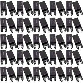 Yop5xq Maxpeedingrods 50pcs Universal 34mm Oscillating Multi Tool Saw Blades Carbon Steel Cutter Diy