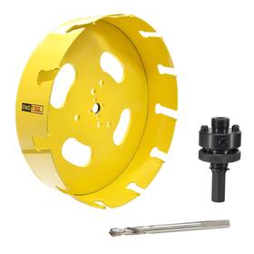 Ct00y57r1000a Maxtool 10 Inch Tct Hole Saws 254mm Carbide Tip Holesaw Arbored Pilot Bits Cutt