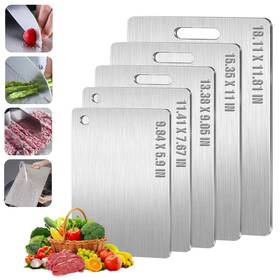 Mdnfdap 546876843543 Titanium Cutting Board - 2025 New Boards For Kitchen Double-