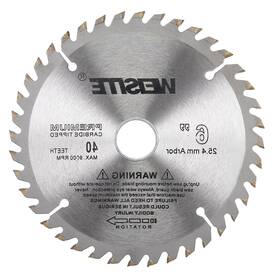 Metallixity 636939785154 6 Inch 40t 1 Arbor With 7/8 Rings Wood Carbide Tipped Slitting Circular Saw Blade