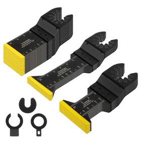 705514 Meyeyaia 22pcs Oscillating Multi-tool Blades Tool Blade Metal Oscillator