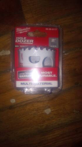 49-56-0117 Milwaukee 1940977 Hole Dozer Bi-metal Saw 2 Inch Model#