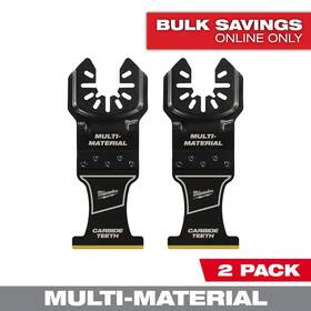 Milwaukee 313021116101 1-3/8 Inch Carbide Universal Fit Extreme Wood And Metal Cutting Multi-tool Oscill