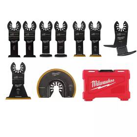 Milwaukee 313046849879 Oscillating Multi-tool Blade Kit With 5-in-1 Drywall 9-piece