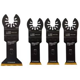 Milwaukee 313048465404 1-3/4 Inch Multi-tool Oscillating Blade 3-pack Plus 1-1/8 Oscill