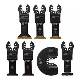 Milwaukee 445019914956 Oscillating Multi-tool Blade Kit 7-piece