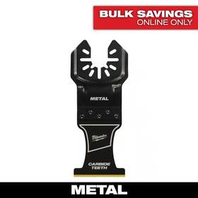 Milwaukee 445029128176 1-3/8 Inch Carbide Universal Fit Extreme Metal Cutting Multi-tool Oscillating Bla