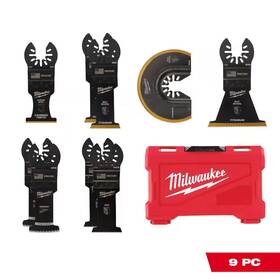 Milwaukee 445032899803 Oscillating Multi-tool Blade Kit 9-piece