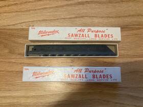 48-00-1068 Milwaukee 48-00-1041 New Sawzall Blades 6 Inch Long 24 Tpi 20 Qty
