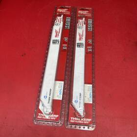 48-00-4188 Milwaukee 10x Ice Edge Sawzall Blade 18 Teeth Per Inch 9-inch #ig