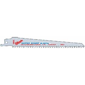 48-00-5015 Milwaukee Super Sawzall Blade 6 Teeth Per 6inch