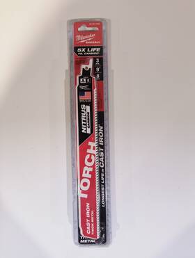 48-00-5362 Milwaukee Torch 9in Carbide Teeth Metal Reciprocating Saw Blade3-pack
