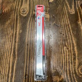 48-00-5791 Milwaukee Torch Sawzall Blade 12 Inch X 24tpi 5-pc. New Unopened