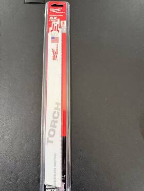 48-00-5794 Milwaukee 5 Pack Sawzall Blades 12 Inch X 14 Tpi Torch