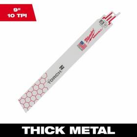 48-01-2703 Milwaukee 10 Pack - Sawzall The Torch Reciprocating Saw Blades 18 Tpi 6 Inch