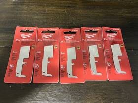 48-25-5450 Milwaukee Lot Of 5 2-9/16 Inch Switchblade Replacement Blade