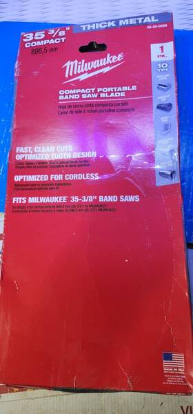 48-39-0508 Milwaukee Compact Band Saw Blade 35-3/8-inch 10tpi