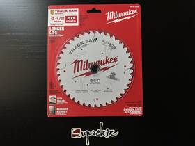 48-40-0625 Milwaukee 6-1/2 Inch X 40-tooth Fine Finish Track Saw Blade 1-pack