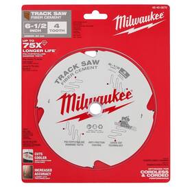 48-40-0670 Milwaukee 4 T Fiber Cement Track Saw Blade