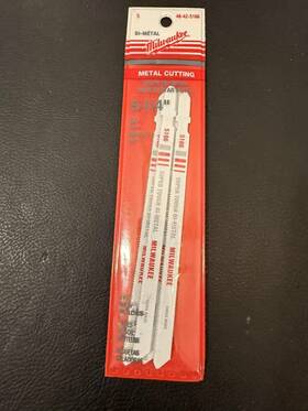 48-42-5166 Milwaukee 1-5pk -milwaukee High-quality Performance 5-1/4 Inch 24 Tpi Bi-metal Jig Saw Blade