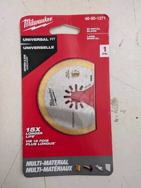 48-90-1271 Milwaukee Bi-metal Multi-material Multi-tool Blade