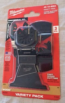 49-10-9004 Milwaukee 3-pc. Wood Cutting Variety Pack