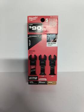 49-10-9115 Milwaukee 5 Pc Multi-tool Blade Kit With Case